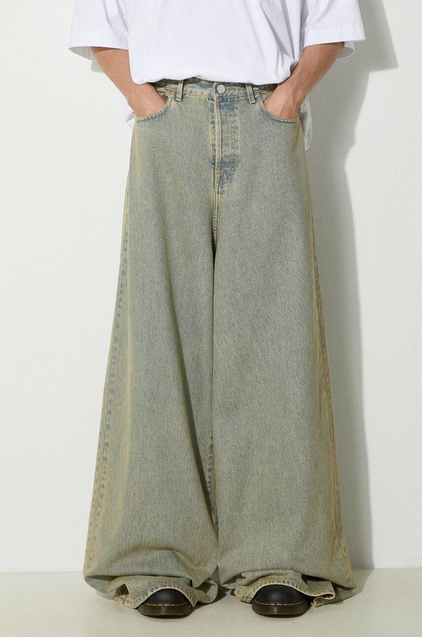 Vetements Traperice VETEMENTS Big Shape Jeans za muškarce, UE64PA140S