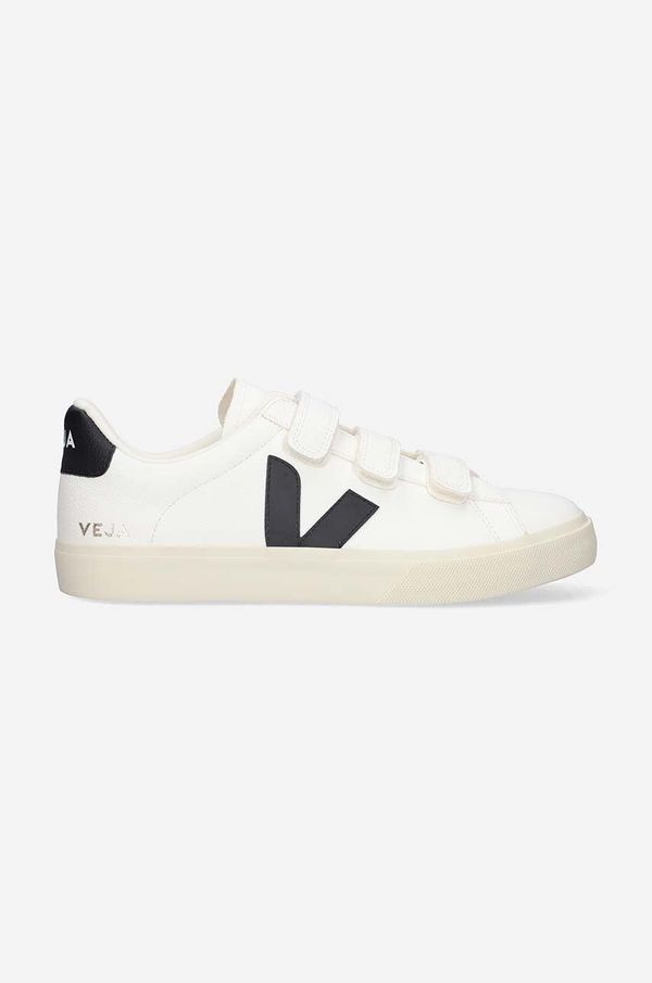 Veja Kožne tenisice Veja Recife Logo Chromefree boja: bijela, RC052790-WHITE, RC0502790