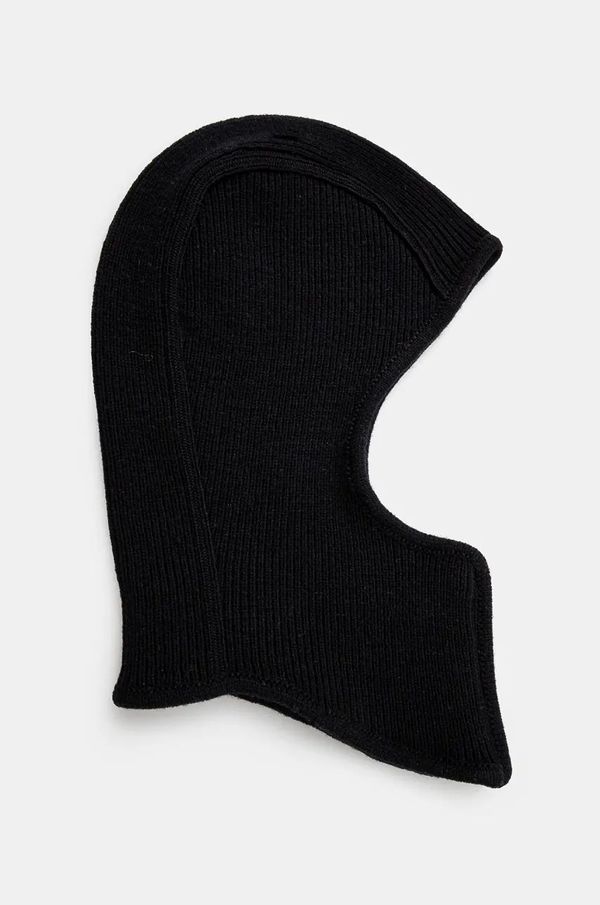Ambush Vunena balaklava AMBUSH Rib Knit Balaclava boja: crna, BMLC002F24KNI0011000