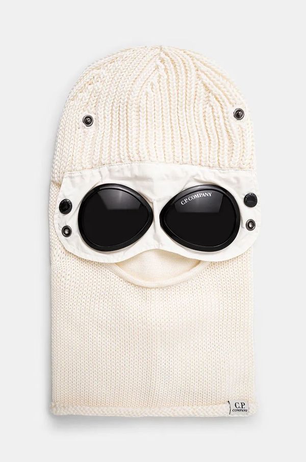 C.P. Company Vunena balaklava C.P. Company Ski Mask boja: bež, 17CMAC301A005509A