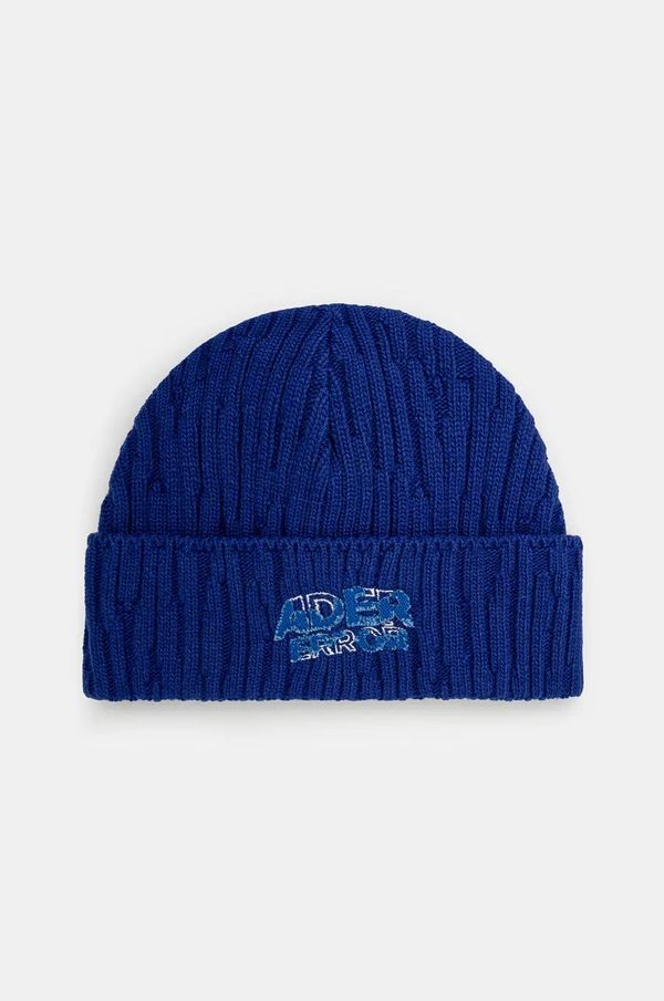 Ader Error Vunena kapa Ader Error od tanke pletenine, vunena, BN26FYHW0501BL