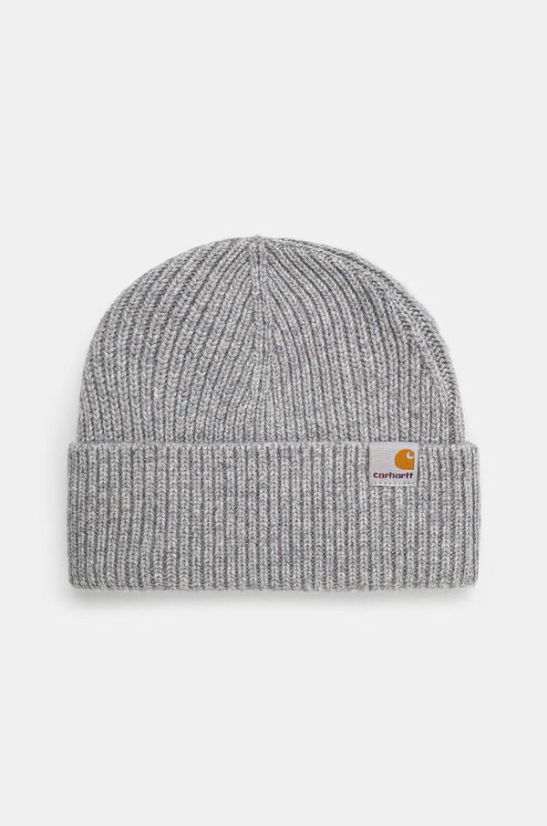 Carhartt WIP Vunena kapa Carhartt WIP boja: siva, vunena