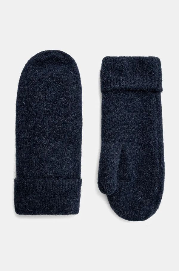 Samsoe Samsoe Vunene rukavice Samsoe Samsoe boja: tamno plava