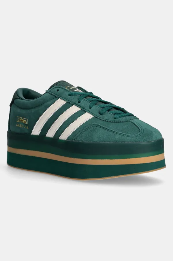 adidas Originals Vunene tenisice adidas Originals Gazelle Stack boja: zelena, JR8179