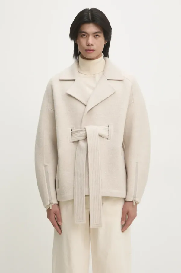 A.A. Spectrum Vuneni kaput A.A. Spectrum Dapper boja: bež, za prijelazno razdoblje, oversize, 82242306