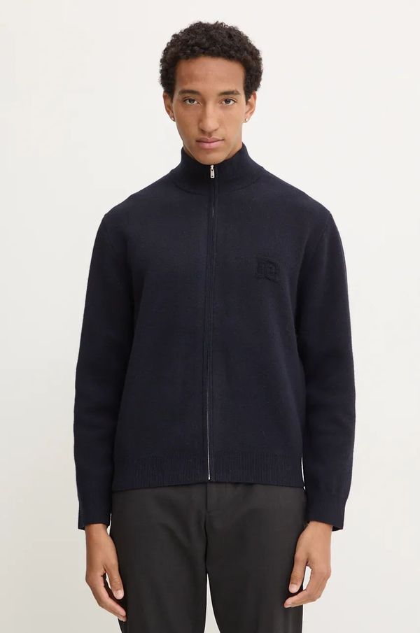 Nanushka Vuneni kardigan Nanushka POVAL boja: tamno plava, NM24PFSW00457