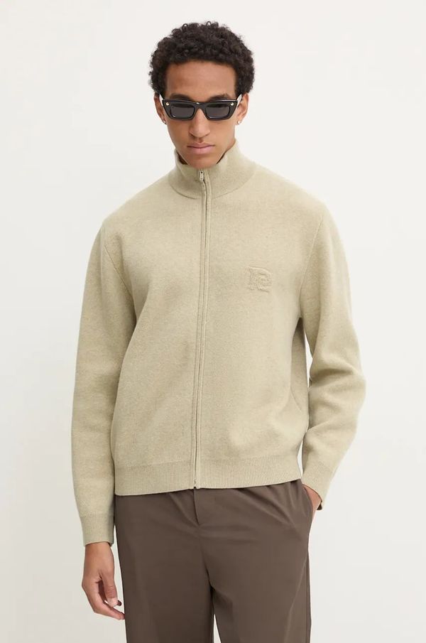 Nanushka Vuneni kardigan Nanushka POVAL boja: zelena, NM24PFSW00472