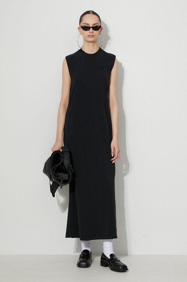 Y-3 Haljina adidas Originals boja: crna, maxi, oversize, H63066-black