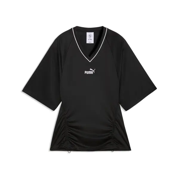 PUMA FUTURE.PUMA.ARCHIVE Slim Football Jersey Women, Lifestyle, Black, S