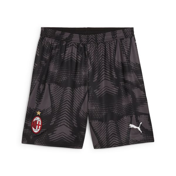 PUMA Men's Puma AC Milan 24/25 Goalkeeper Shorts, Black, Size L, Sport