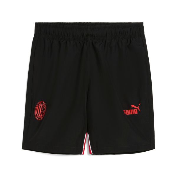 PUMA Men's Puma AC Milan ftbl ARCHIVE Shorts, Black, Size XS, Sport