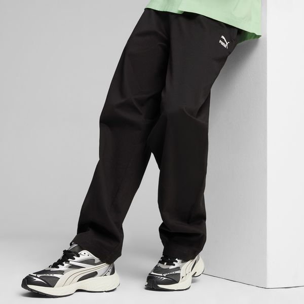 PUMA Men's Puma BETTER CLASSICS's Woven Pants, Black, Size XL, Clothing