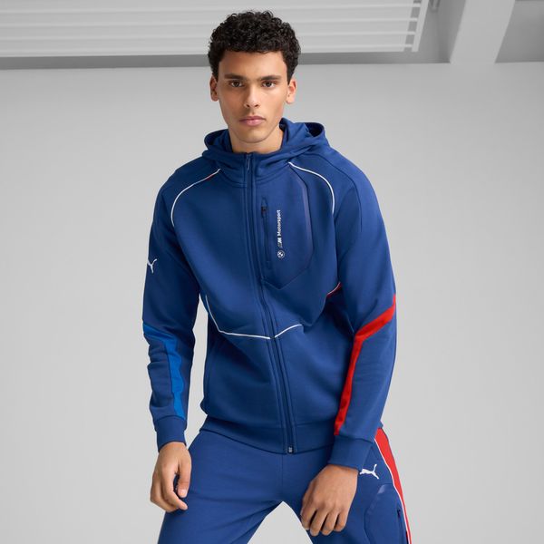 PUMA Men's Puma BMW M Motorsport Hooded Jacket, Blue, Size XS, Clothing