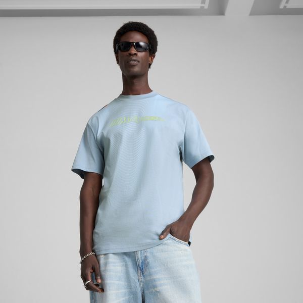 PUMA Men's Puma BMW M Motorsport Lifestyle Logo T-Shirt, Blue, Size XL, Clothing