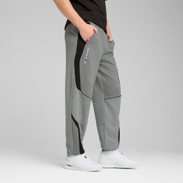 PUMA Men's Puma BMW M Motorsport Sweatpants, Gray, Size S, Clothing