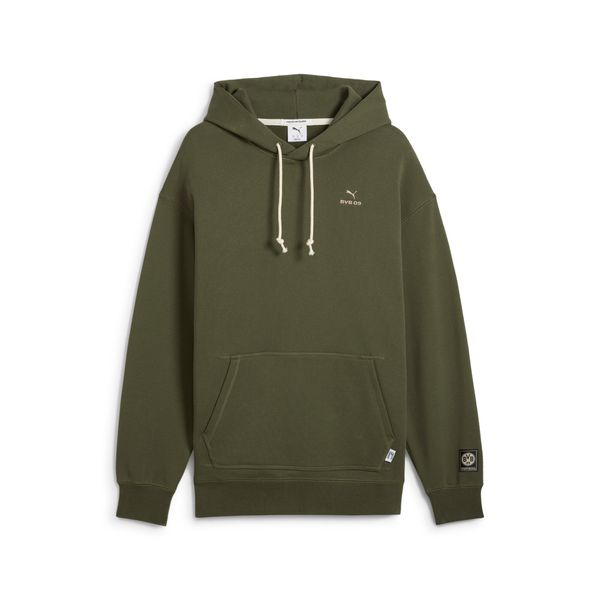 PUMA Men's Puma Borussia Dortmund MMQ Hoodie, Green, Size S, Sport