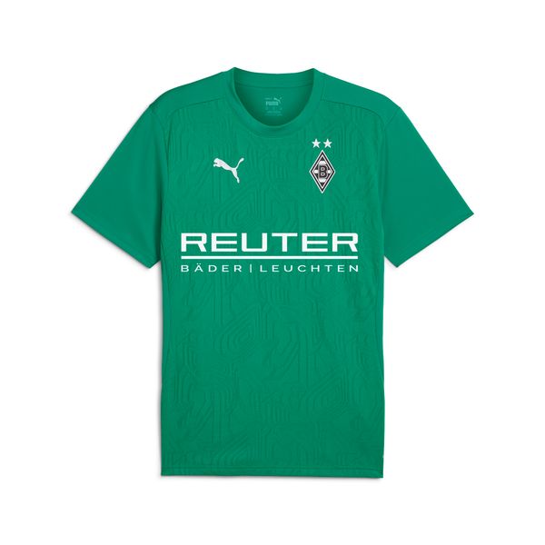 PUMA Men's Puma Borussia MÃ¶nchengladbach Training Jersey, Green, Size XS, Sport
