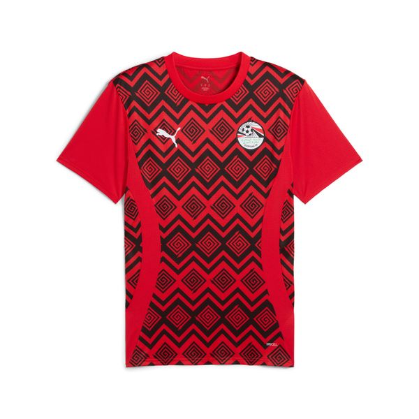 PUMA Men's Puma Egypt Pre-match Jersey, Red, Size L, Sport