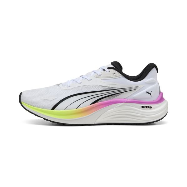 PUMA Men's Puma Electrify NITRO™ 4 Running Shoes, White, Size 40.5, Sport