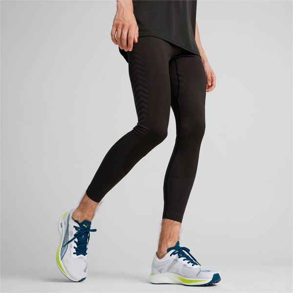 PUMA Men's Puma FORMKNIT SEAMLESS Long Training Tights, Black, Size XL, Clothing