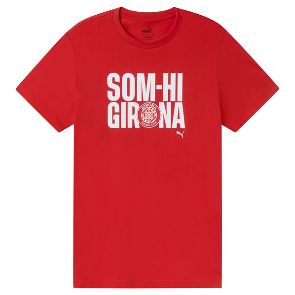 PUMA Men's Puma Girona FC T-Shirt, Red, Size XS, Sport