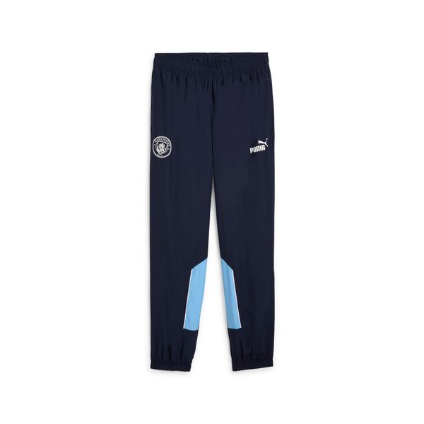 PUMA Men's Puma Manchester City ftbl ARCHIVE Pant, Blue, Size M, Sport