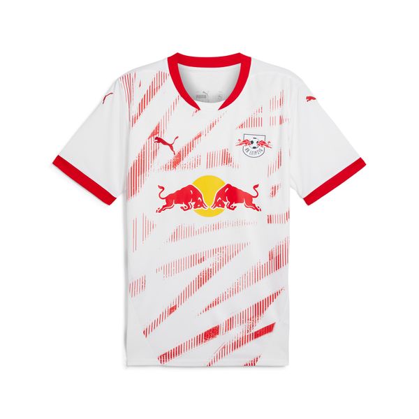 PUMA Men's Puma RB Leipzig 24/25 Home Jersey, White, Size M, Sport