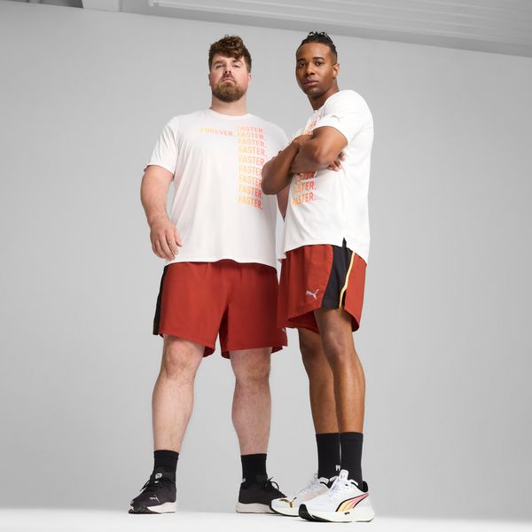 PUMA Men's Puma RUN Fav Velocity 2-in-1 Shorts, Red, Size XS, Clothing