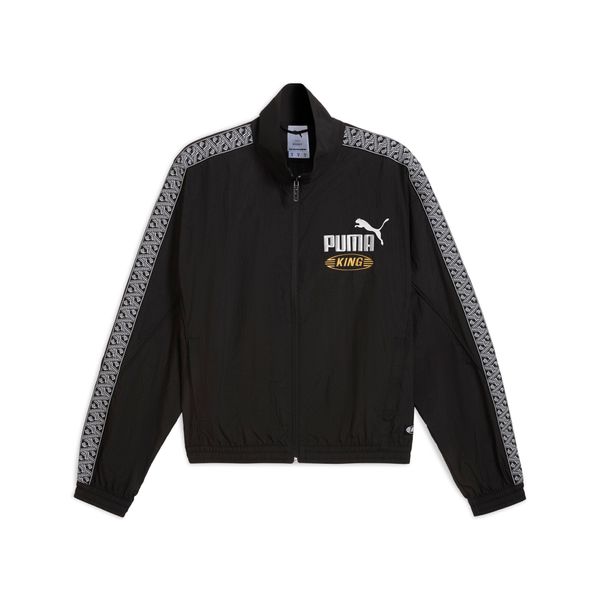 PUMA Men's Puma Special Items KING Track Jacket, Black, Size M, Clothing
