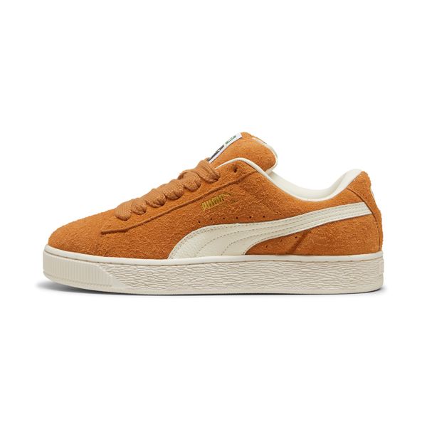 PUMA Men's Puma Suede XL Hairy Sneakers, Beige, Size 41, Shoes