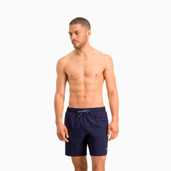 PUMA Men's Puma Swim Mid-Length's Swimming Shorts, Blue, Size XS, Clothing