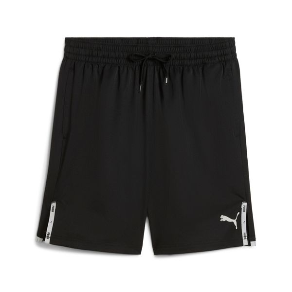 PUMA Men's Puma Woven 7" Running Shorts, Black, Size XS, Clothing