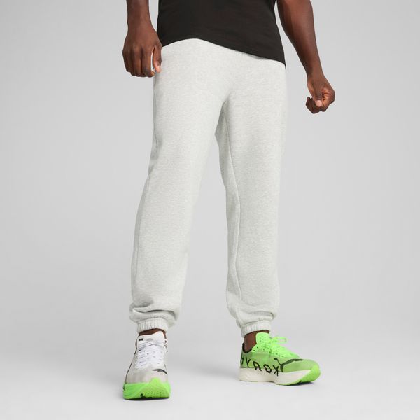PUMA Men's Puma x HYROX Fleece Sweatpants, Gray, Size M, Clothing