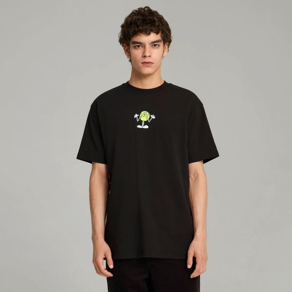 PUMA Men's Puma x STEFAN MARX T-Shirt, Black, Size XL, Clothing