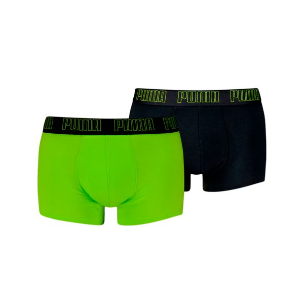 PUMA Men's Puma's Trunks 2 pack, Yellow, Clothing