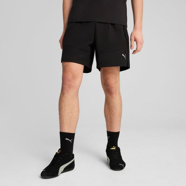 PUMA Men's PumaTECH Relaxed Shorts 6", Black, Size M, Clothing