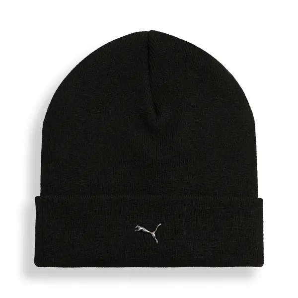 PUMA Metal PUMA CAT High Crown Beanie, Accessories, Black, OSFA