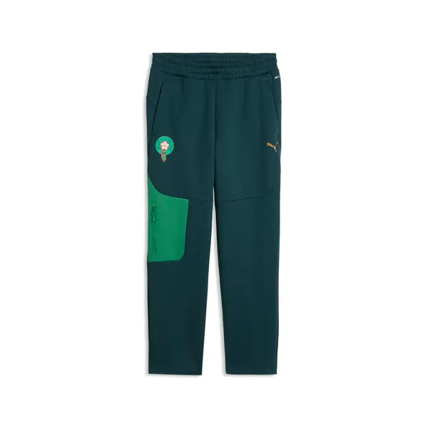 PUMA Morocco PUMATECH Sweatpants Men, Football, Green Terrain/Victory Gold, S