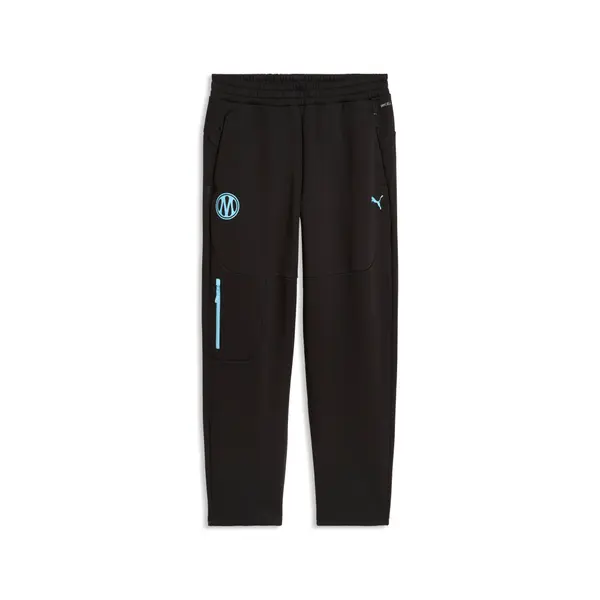 PUMA Olympique de Marseille PUMATECH Sweatpants Men, Sports, Black/Vibrant Blue, S