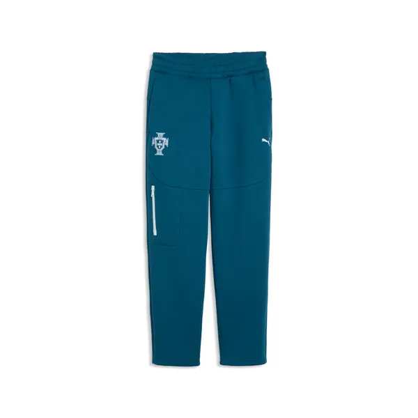 PUMA Portugal PUMATECH Sweatpants Youth, Football, Ocean Tropic/Silver Mist, 15-16Y