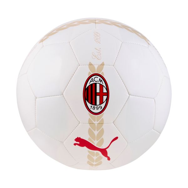 PUMA Puma AC Milan 24/25 Pre-match Football, White, Size 5, Accessories
