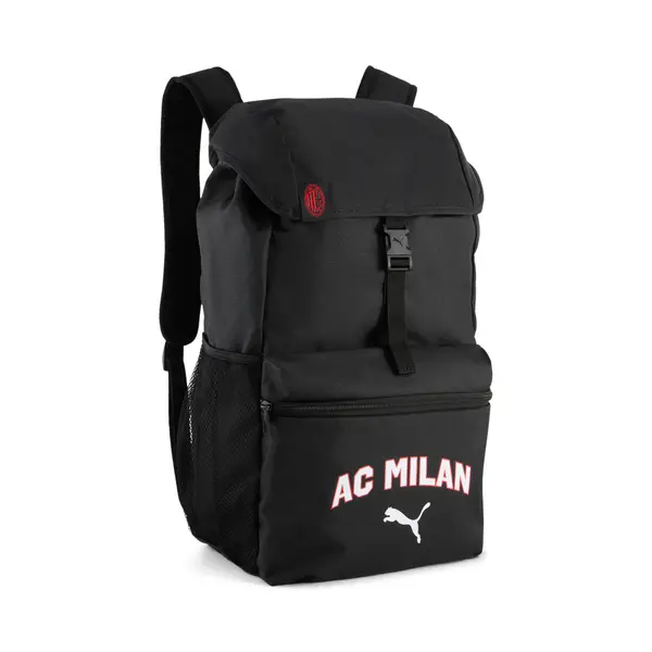 PUMA PUMA AC Milan ftblCulture 24L Backpack, Football, Black/Red, OSFA