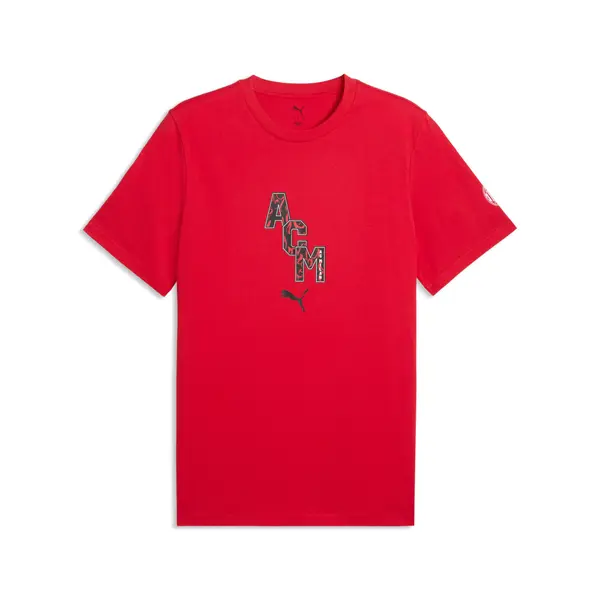 PUMA PUMA AC Milan FtblCulture Tee Men, Football, Red/Black, S