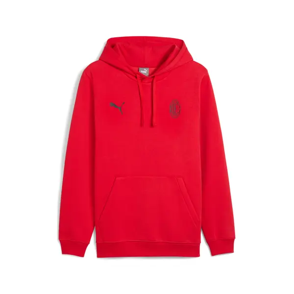 PUMA PUMA AC Milan FtblEssentials Hoodie Men, Sport, Red/Black, S