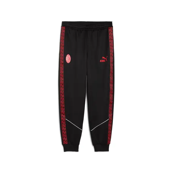 PUMA PUMA AC Milan KING Anthem Pants Men, Sport, Black/Red, S