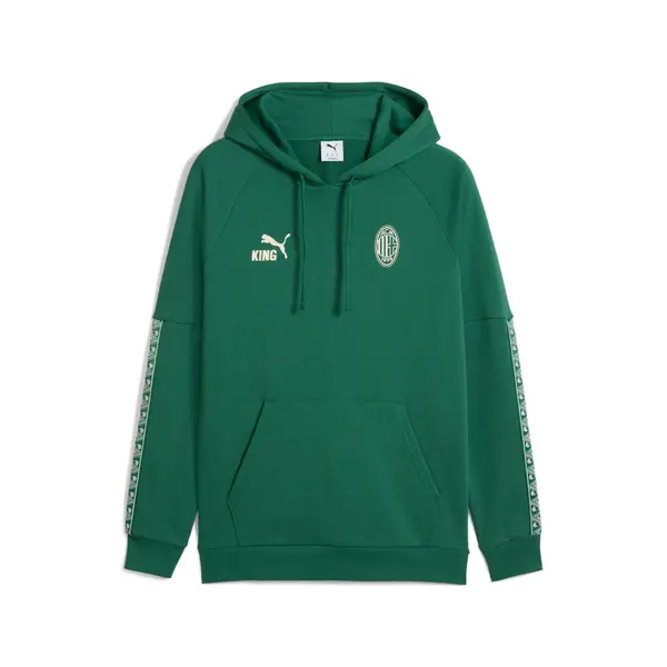 PUMA PUMA AC Milan KING Hoodie Men, Sport, Vine/Alpine Snow, S