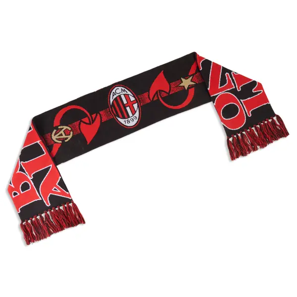 PUMA PUMA AC MILAN x SLAM JAM Scarf, Women, Black/Red, OSFA