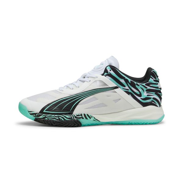 PUMA Puma Accelerate NITRO™ SQD UNTMD Handball Shoes, White, Size 44.5, Shoes