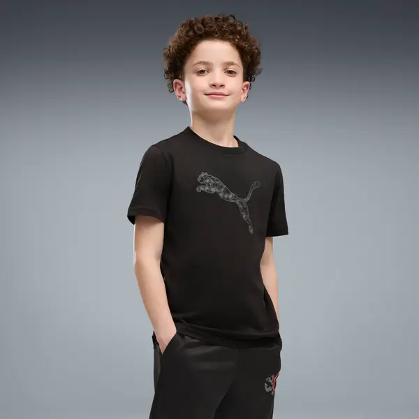 PUMA PUMA Active Sports Graphic Tee Youth, Kids, Black, 15-16Y