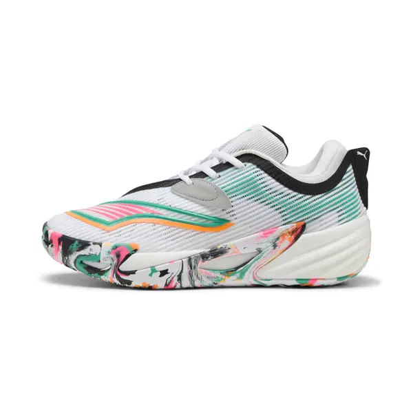 PUMA PUMA All-Pro NITRO™ 2 Basketball Shoes Unisex, Shoes, White/Vibrant Green, 44